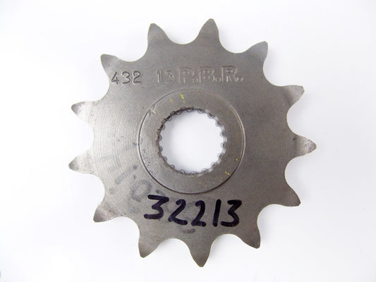 PBR STEEL FRONT SPROCKET 13T SUZUKI 80-12 RM 125 | 07-12 RMZ 250 432-13 | 32213 - MotoRaider