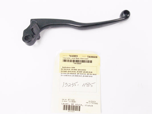 NOS MOTION PRO CLUTCH LEVER BLADE KAWASAKI 92-05 EX500 14-0303 | OE # 13235-1185 - MotoRaider