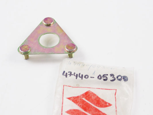 NOS OEM SUZUKI 1982 1983 GN 125Z / GN250 FRAME PLATE 47440-05300 - MotoRaider