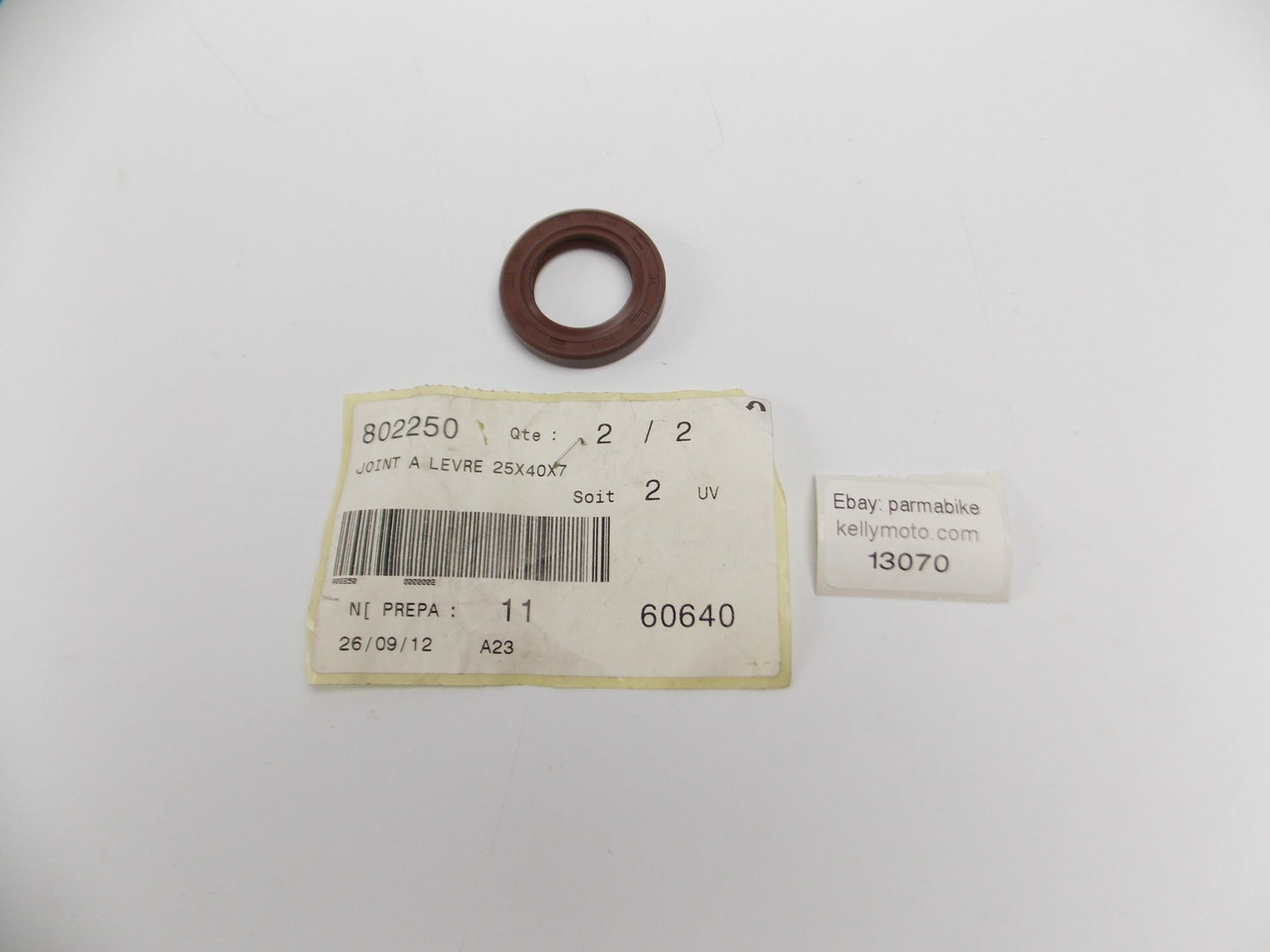 OEM PEUGEOT SCOOTER TWEET 50 OIL SEAL 25X40X7 # 802250 - MotoRaider
