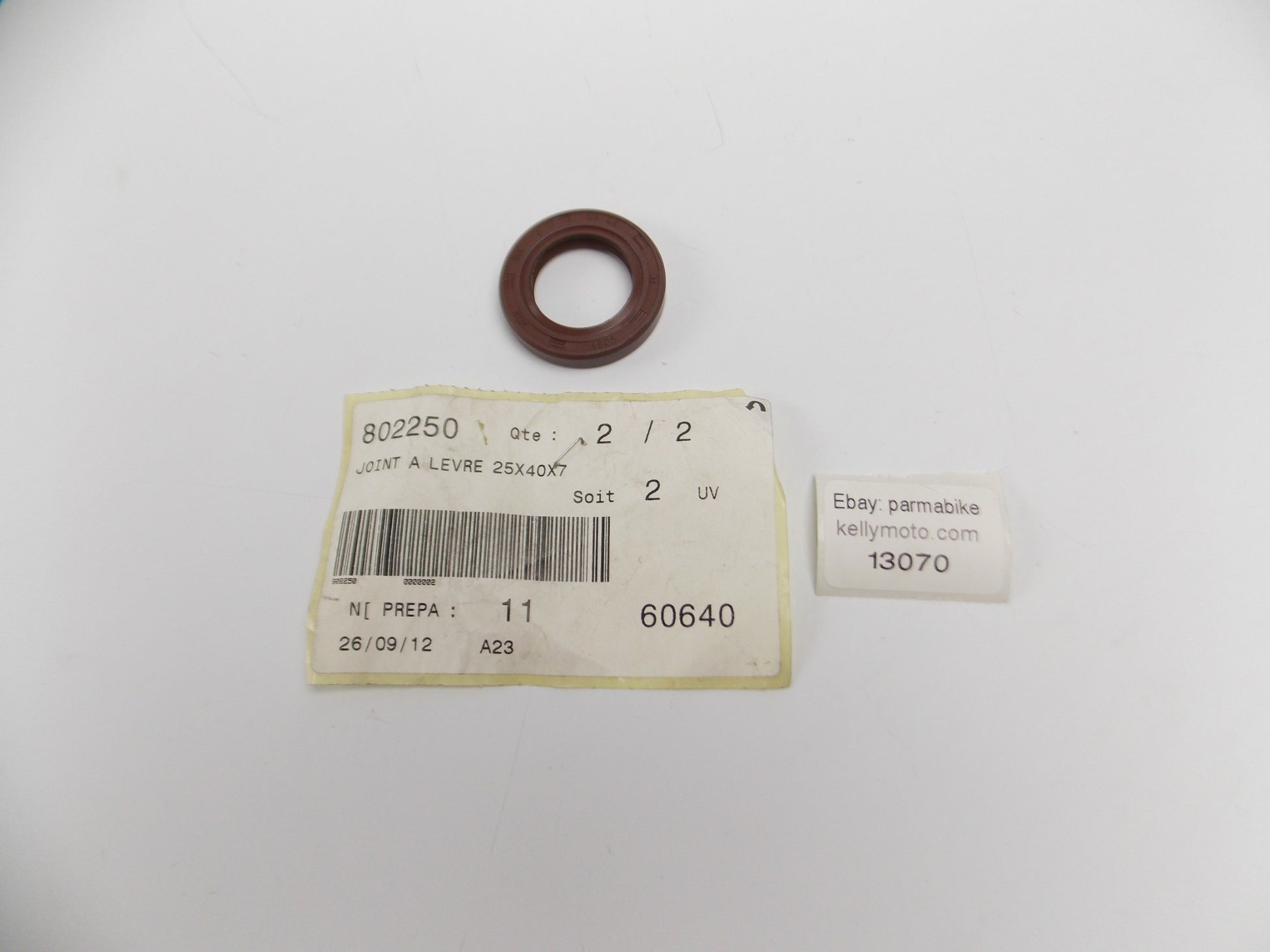 OEM PEUGEOT SCOOTER TWEET 50 OIL SEAL 25X40X7 # 802250 - MotoRaider