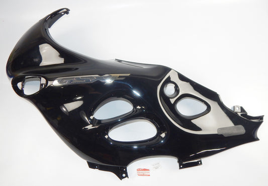NOS 2000 SUZUKI GSX-750-F LEFT COWLING FARING PANEL BLACK 94404-08F30-33J - MotoRaider