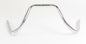 MOTORCYCLE CHROME STEEL HANDLEBAR W=27 1/2" D=7/8" 22mm CUSTOM TOURING LAVERDA - MotoRaider