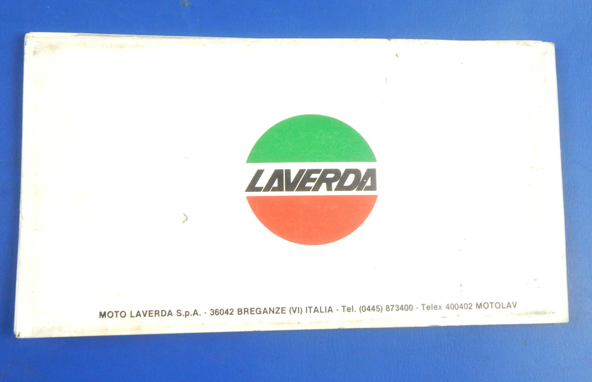 ORIGINAL LAVERDA ZUNDAPP 125 175 LZ USE CARE MAINTENANCE BOOK MANUAL ITALIAN - MotoRaider