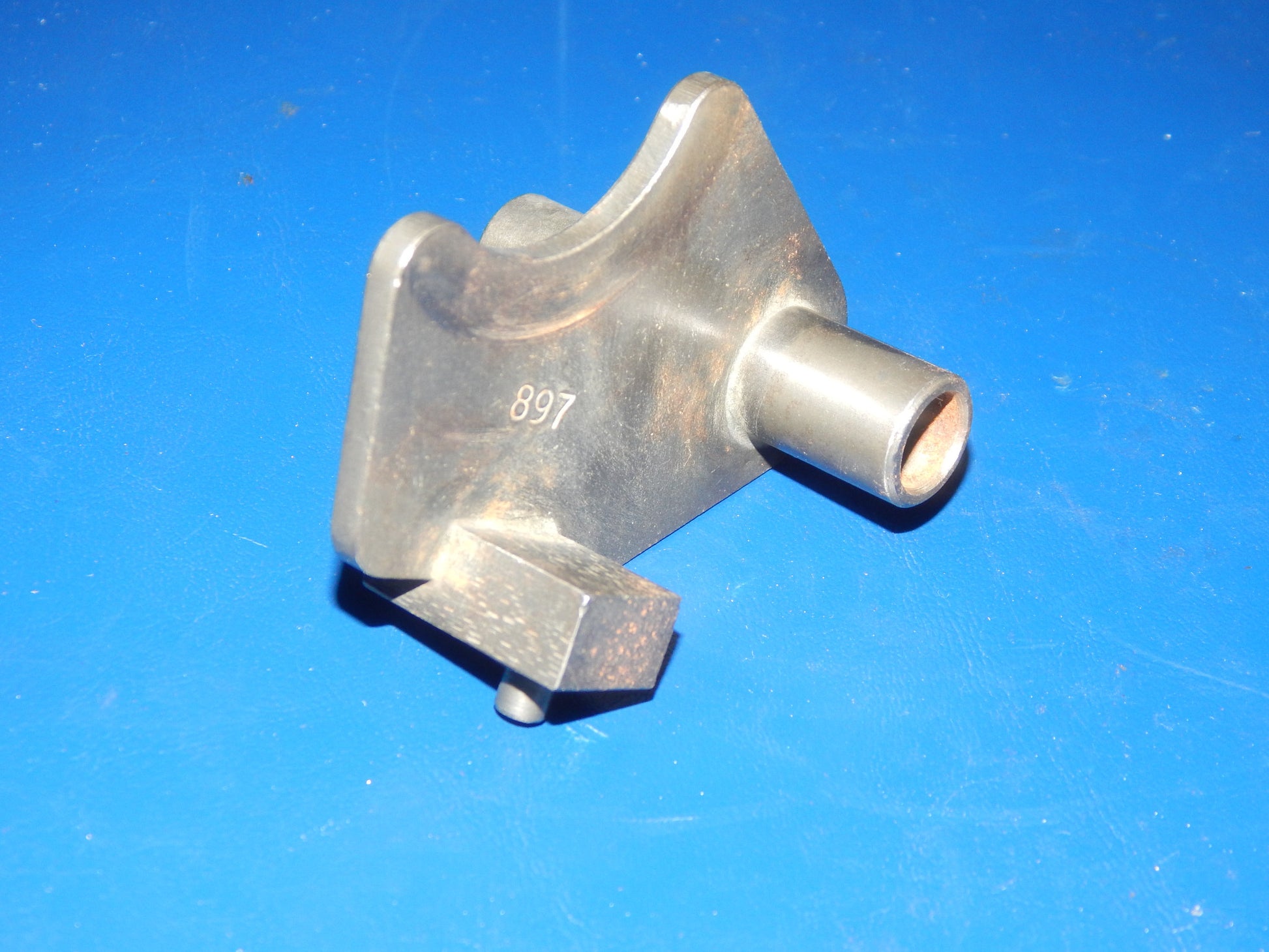 1981-83 HUSQVARNA MOTORCYCLE TRANSMISSION GEARBOX SHIFT FORK PLATE # 897 VINTAGE - MotoRaider