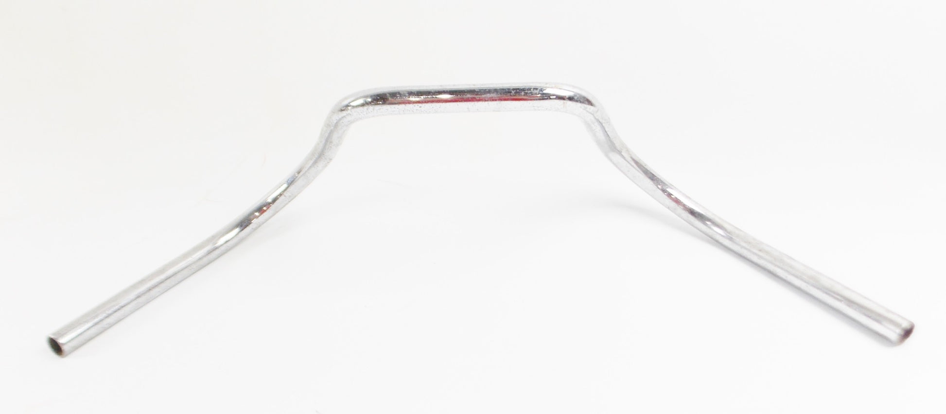 MOTORCYCLE CHROME STEEL HANDLEBAR W=27 1/2" D=7/8" 22mm CUSTOM TOURING LAVERDA - MotoRaider