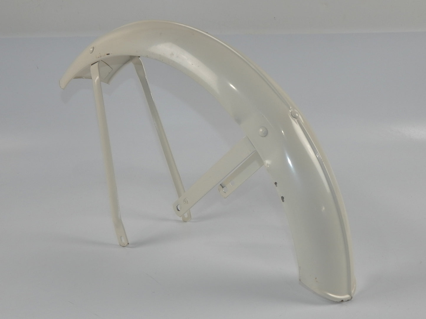 VINTAGE ITALY DUCATI MOTORCYCLE MOPED MUDGUARD FRONT FENDER L=34'' W=4" 00396730 - MotoRaider