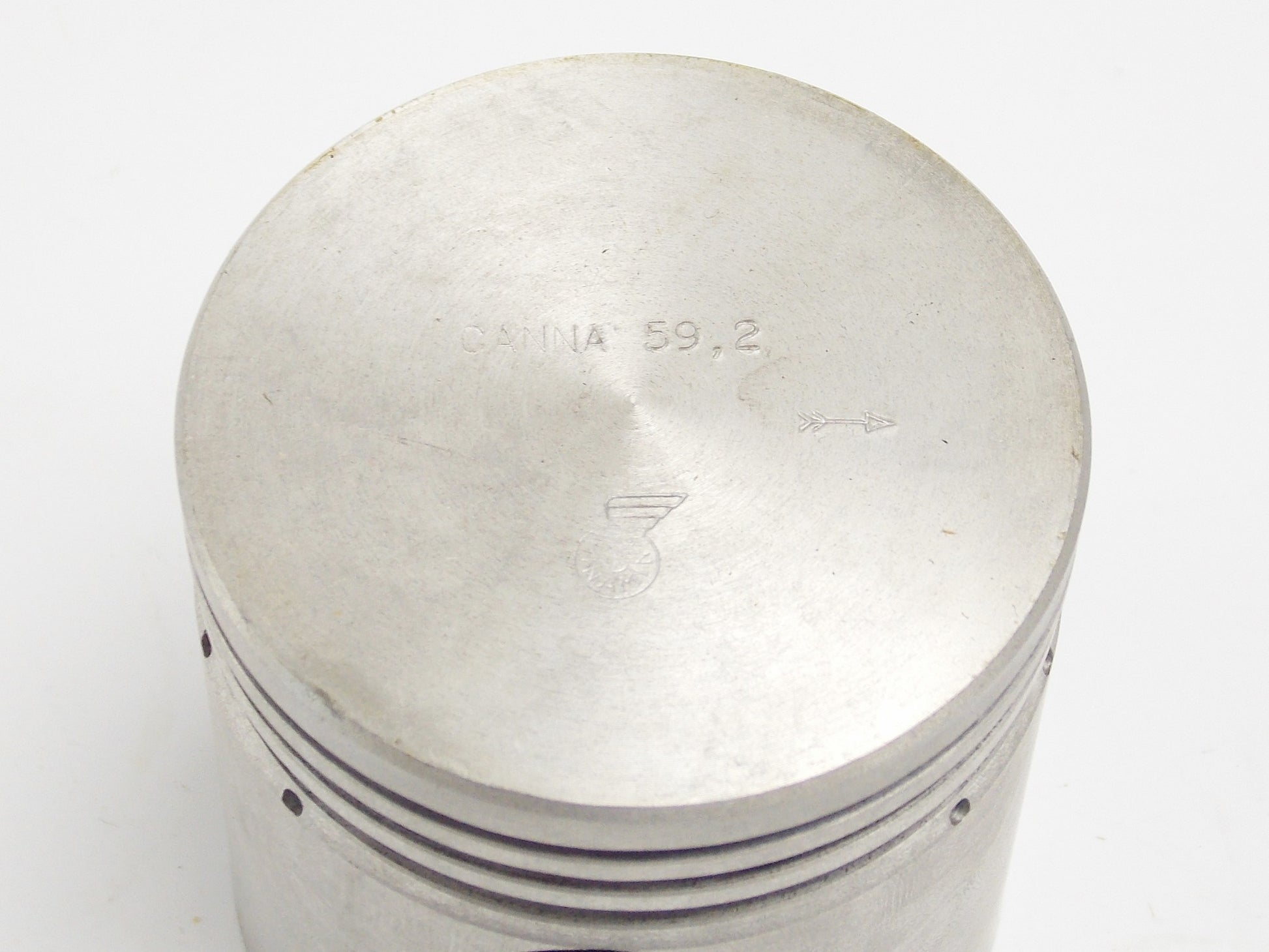 NOS DINAMIN PISTON + RINGS + PIN + CLIPS DIAMETER 59.2 mm MORINI CORSARO 150 - MotoRaider