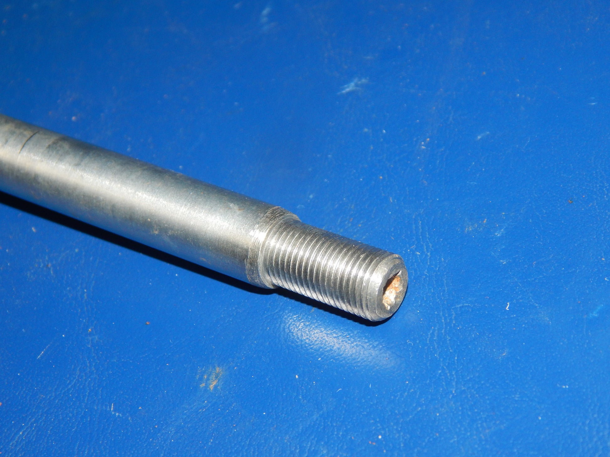 1970's FRONT WHEEL AXLE BOLT VINTAGE SACHS PUCH KTM DKW HERCULES L=263mm OD=12mm - MotoRaider