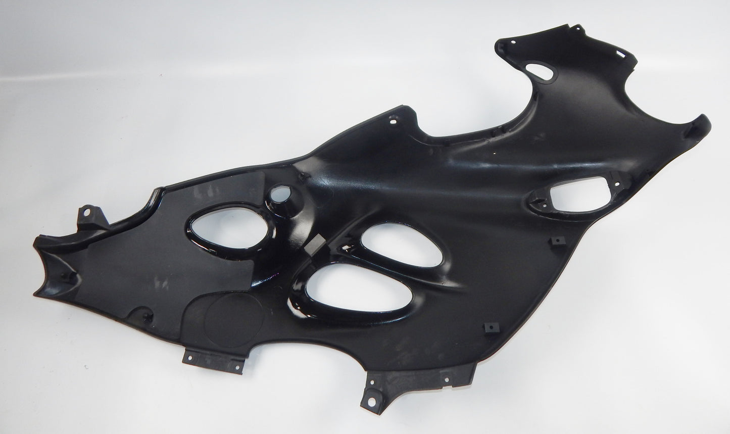 NOS 2000 SUZUKI GSX-750-F LEFT COWLING FARING PANEL BLACK 94404-08F30-33J - MotoRaider