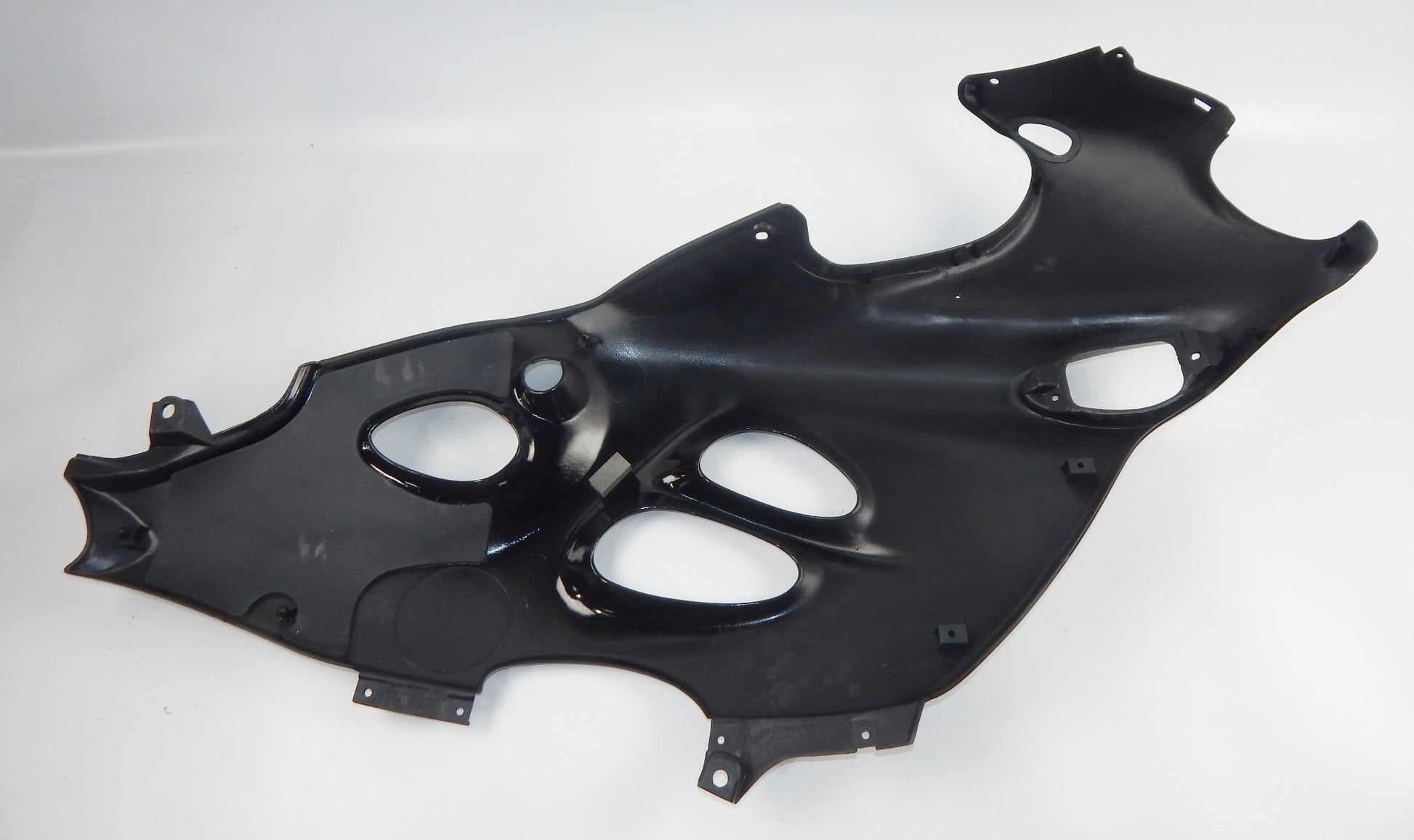 NOS 2000 SUZUKI GSX-750-F LEFT COWLING FARING PANEL BLACK 94404-08F30-33J - MotoRaider