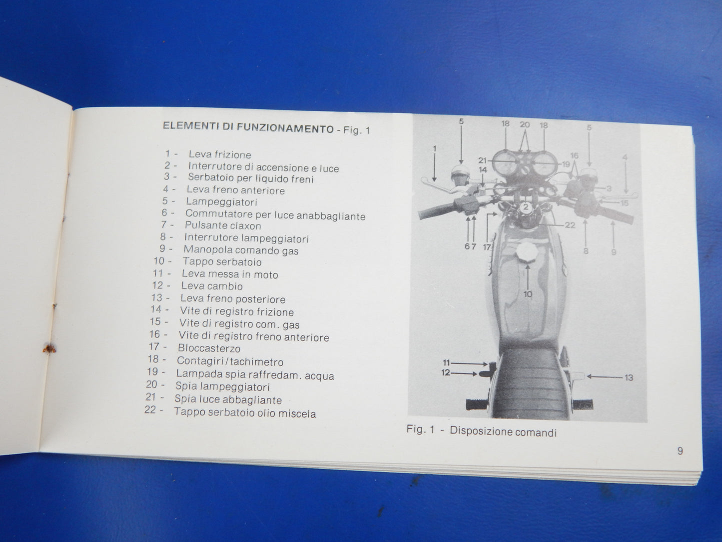 ORIGINAL LAVERDA ZUNDAPP 125 175 LZ USE CARE MAINTENANCE BOOK MANUAL ITALIAN - MotoRaider