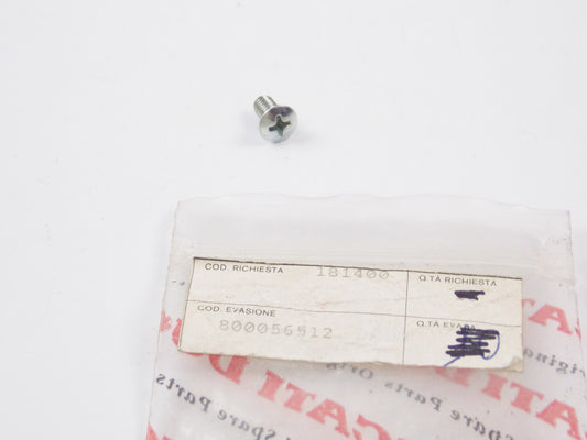 NOS OEM CAGIVA 1989 FRECCIA 125 C 10 R SCREW 800056512 - MotoRaider