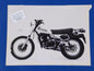1980's CAGIVA ALA BLU 250 ORIGINAL DEALER PHOTO VINTAGE BROCHURE AD 7x9.5" - MotoRaider