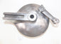 1972 MORINI CORSARO 125 REAR WHEEL BRAKE PLATE SHOES HUB + ACTUATOR LEVER - MotoRaider