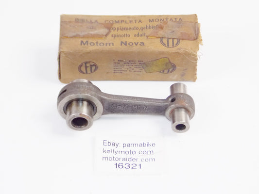 CFM CONNECTING ROD + PINS + BEARING SET CPL. MOTOM NOVA OVERALL LENGTH 83mm - MotoRaider