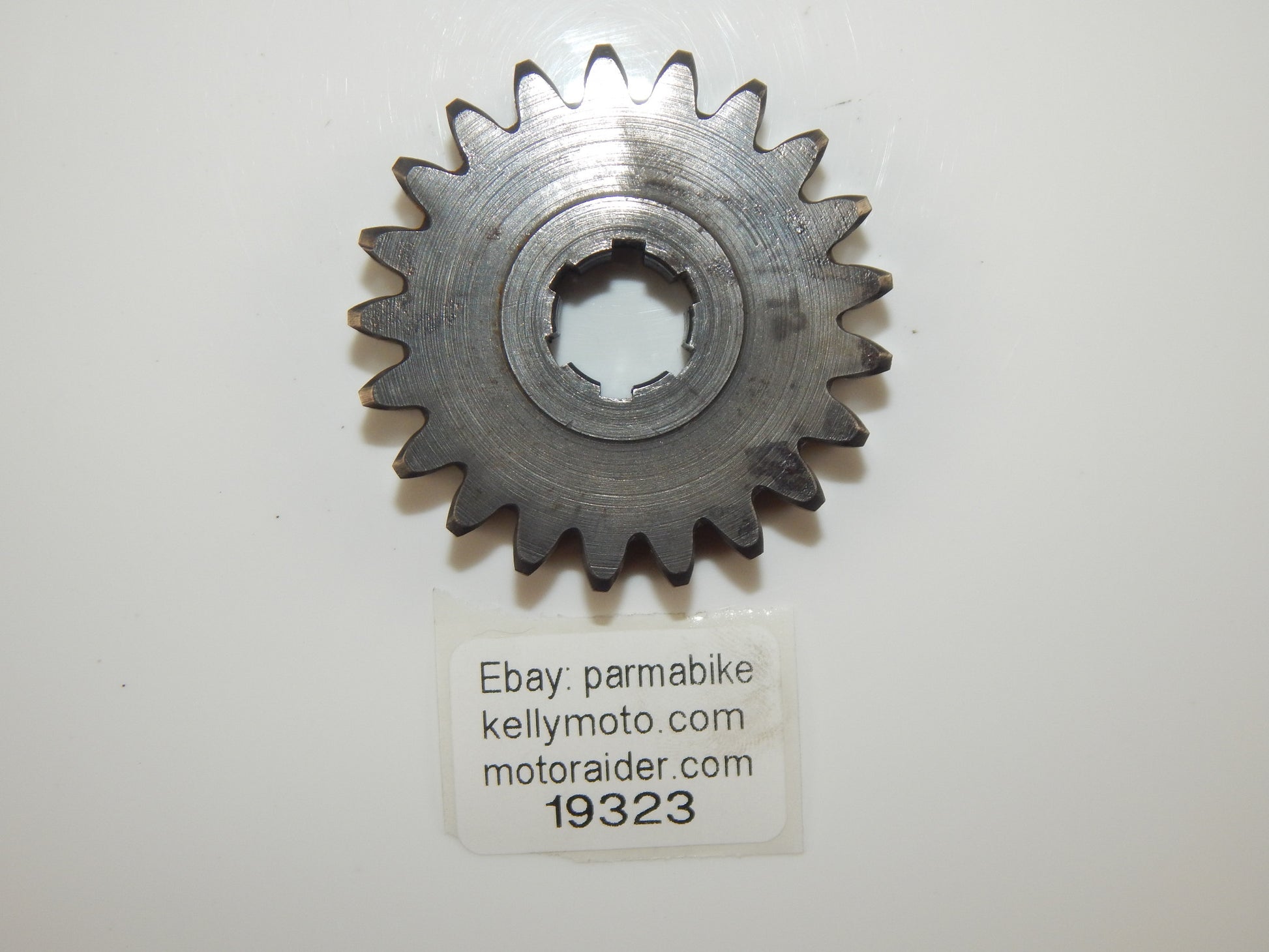 1972 HUSQVARNA MOTORCYCLE TRANSMISSION DRIVE GEAR WHEEL HQV-72 HOLE D=17mm 21T - MotoRaider