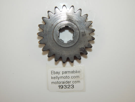 1972 HUSQVARNA MOTORCYCLE TRANSMISSION DRIVE GEAR WHEEL HQV-72 HOLE D=17mm 21T - MotoRaider