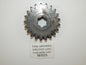 1972 HUSQVARNA MOTORCYCLE TRANSMISSION DRIVE GEAR WHEEL HQV-72 HOLE D=17mm 21T - MotoRaider