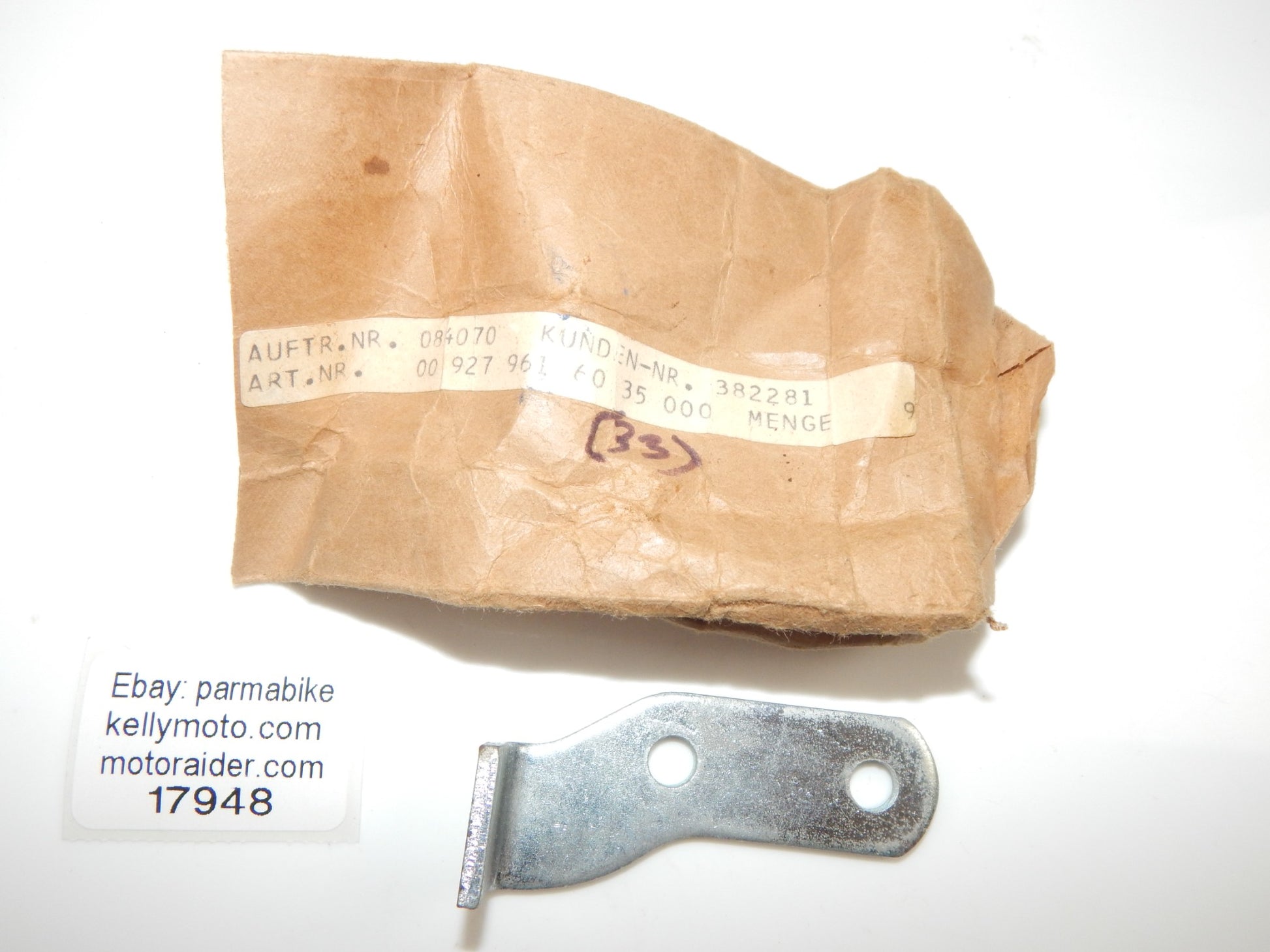 SACHS MOUNTING BRACKET 9279-616-035 VINTAGE DKW HERCULES MOPED MOTORCYCLE - MotoRaider