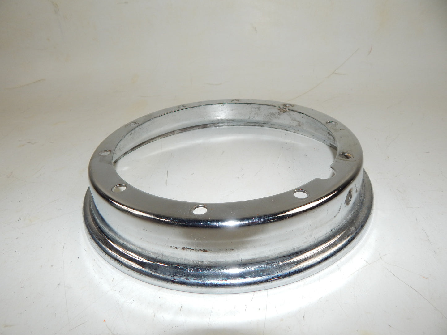 LML HALF CHROME RIM 10" STELLA STAR VESPA VINTAGE SCOOTER FRONT REAR - MotoRaider