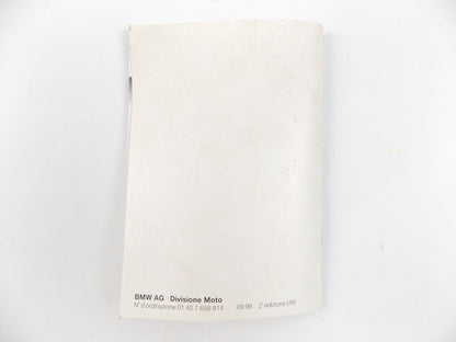 1999 BMW C1 MAINTENANCE MANUAL OWNER RIDER BOOK CATALOG ITALIAN - MotoRaider
