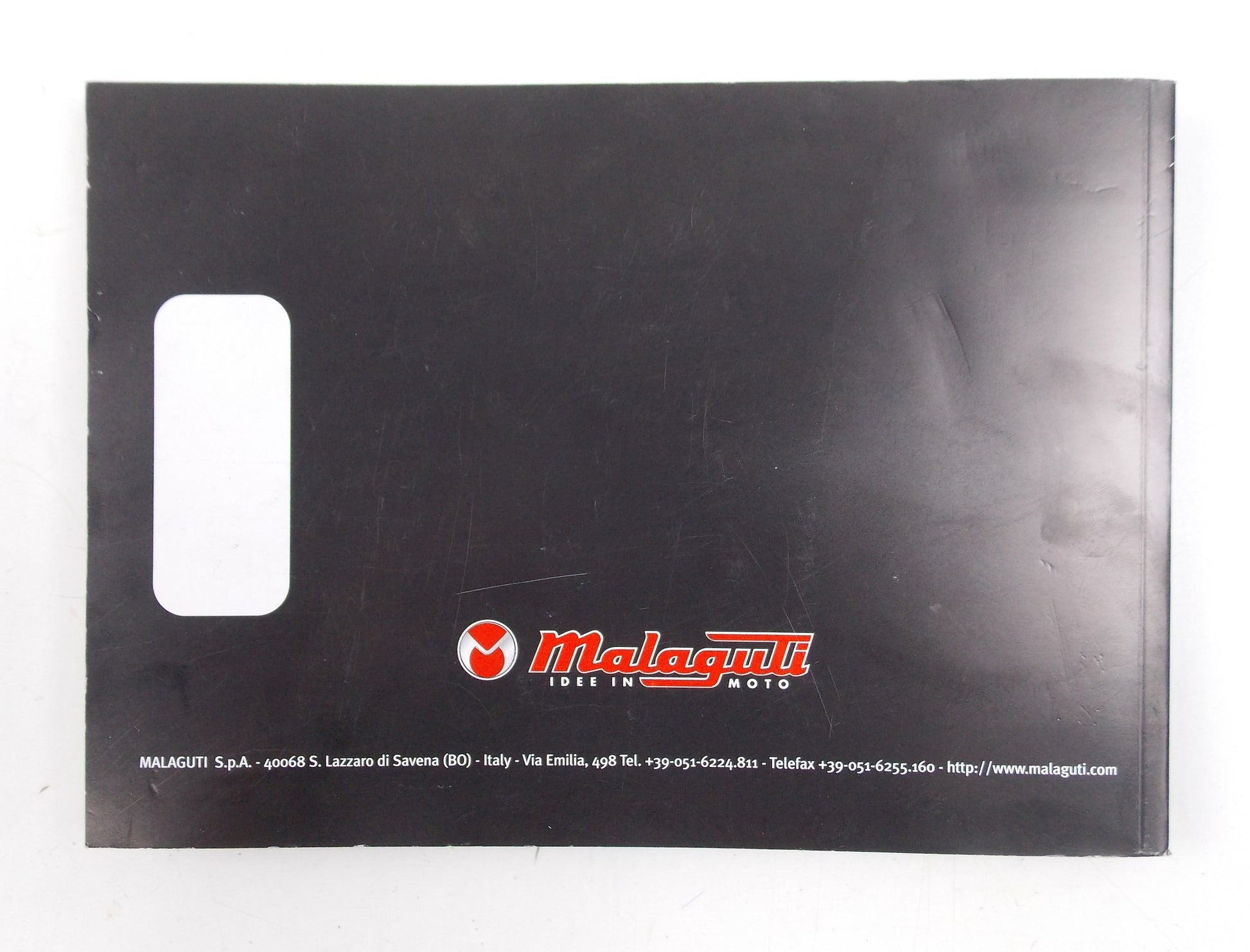 GRIZZLY MALAGUTI OWNER'S MANUAL USER BOOK ITALIAN GERMAN ENGLISH FRENCH SPANISH - MotoRaider