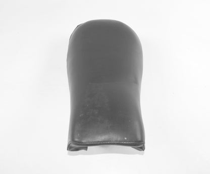 1970's MOTORCYCLE SADDLE SEAT BLACK L=18" W=10" DUCATI MORINI BETA VINTAGE ITALY - MotoRaider