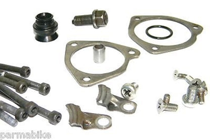 1973 Yamaha MX360 MIXED PARTS MX VMX screws flange ring - MotoRaider
