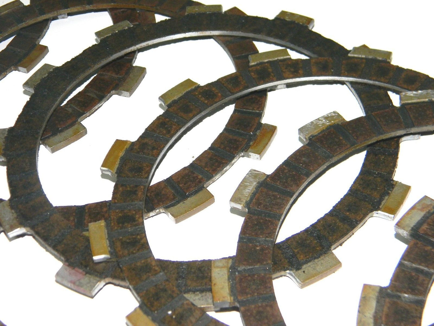 1981-82 Suzuki RM465 ... CLUTCH DISCS ... RM fiber metal - MotoRaider