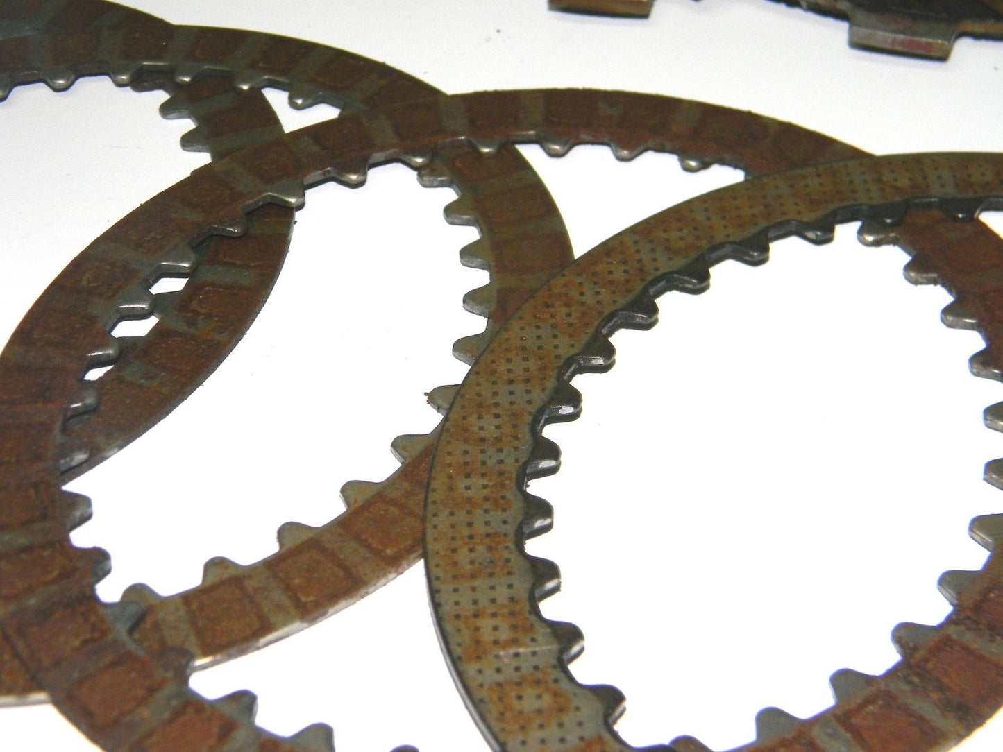 1981-82 Suzuki RM465 ... CLUTCH DISCS ... RM fiber metal - MotoRaider