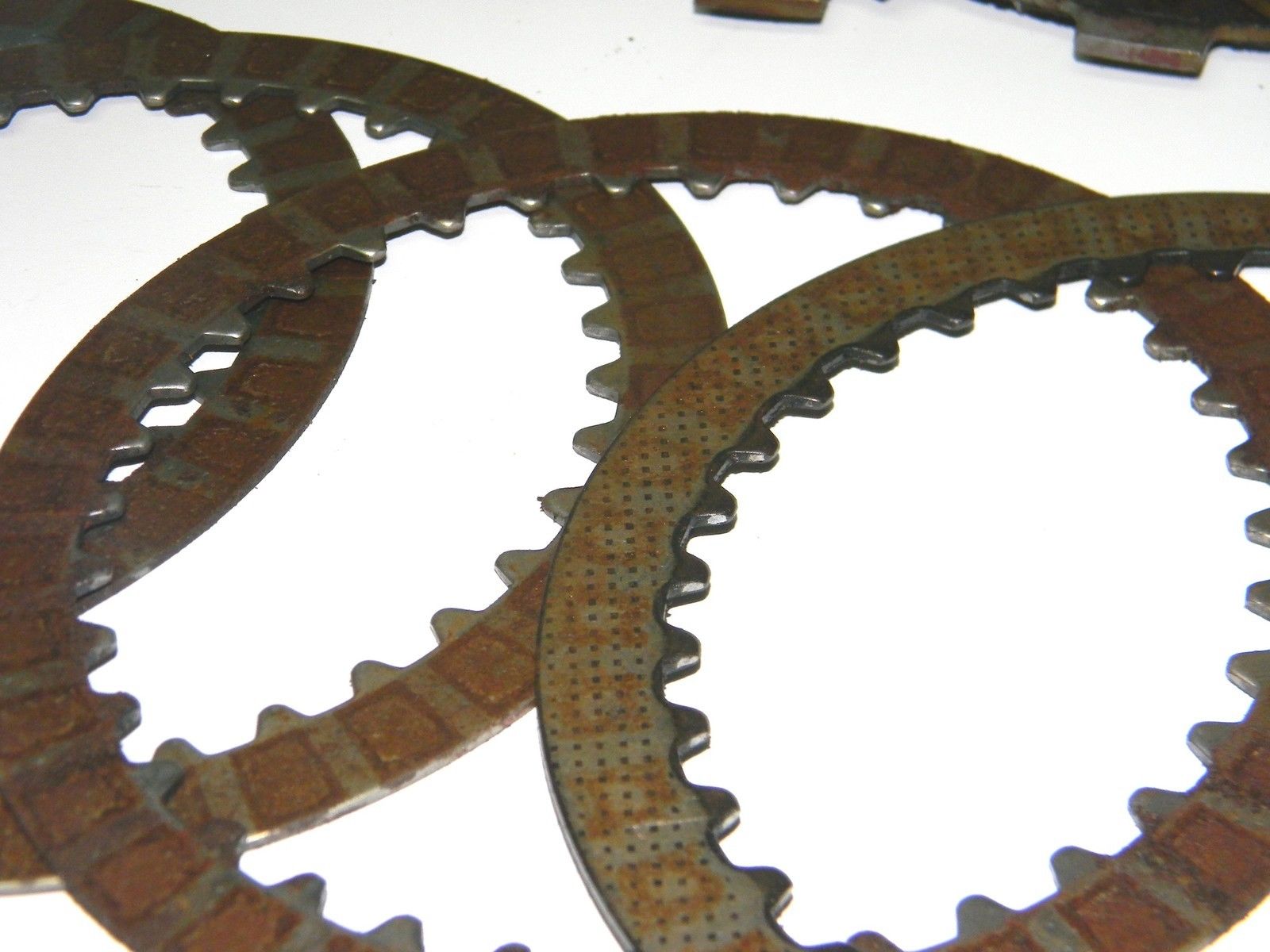 1981-82 Suzuki RM465 ... CLUTCH DISCS ... RM fiber metal - MotoRaider