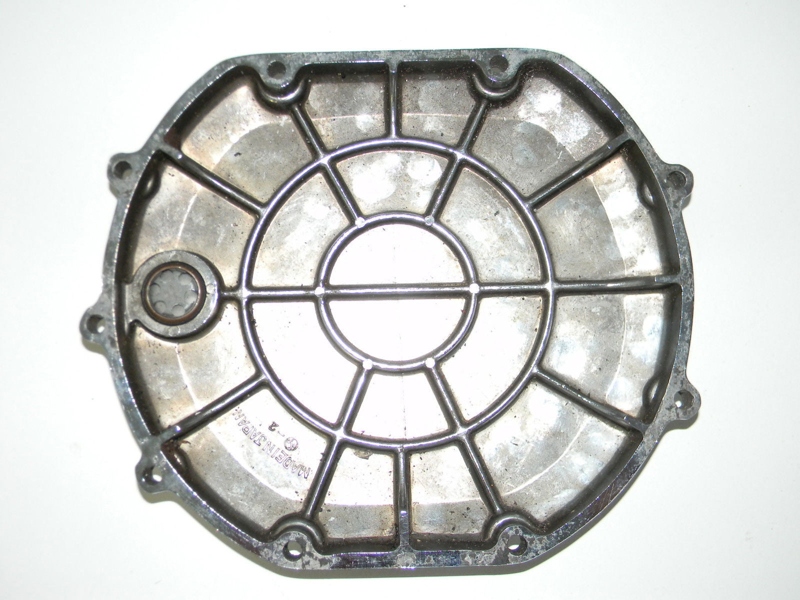 1976 - 79 Kawasaki KZ1000 MOTOR CLUTCH SIDE COVER PLATE KZ 1000 KZ900 900 Z1 - MotoRaider