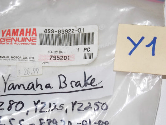NOS Yamaha 1998 2000 YZ WR FRONT BRAKE LEVER Master Cylinder Part 4SS-83922-01 - MotoRaider