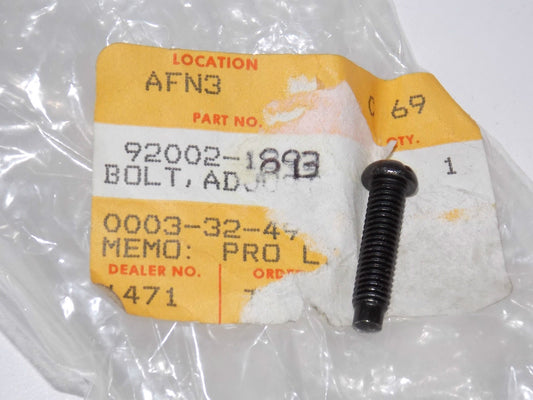 NOS KAWASAKI 1987 2012 KX125 KX250 KX500 KDX220 MASTER CYLINDER BOLT 92002-1893 - MotoRaider