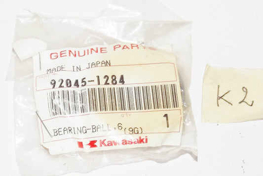 NOS Kawasaki 1993 2012 KX125 KX250 KX500 KX450 KLX450 BALL BEARING 92045-1284 - MotoRaider
