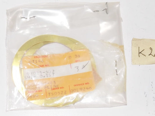 NOS Kawasaki 1976 1977 1983 1992 JS400 JS440 JS550 JS300 0.15mm SHIM 92.25-502 - MotoRaider
