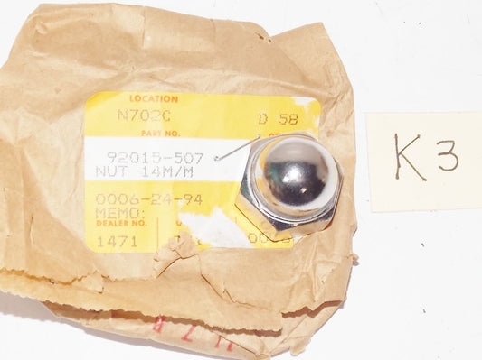 NOS OEM Kawasaki 1976 1979 1984 1992 1995 Jet Ski JS440 JS550 14mm NUT 92015-507 - MotoRaider