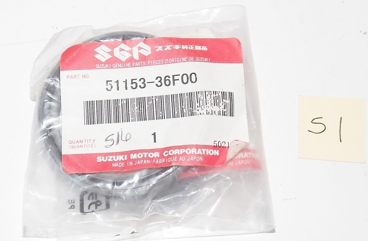 NOS OEM SUZUKI 2001 2002 2003 2004 RM125 RM250 FRONT FORK OIL SEAL 51153-36F00 - MotoRaider