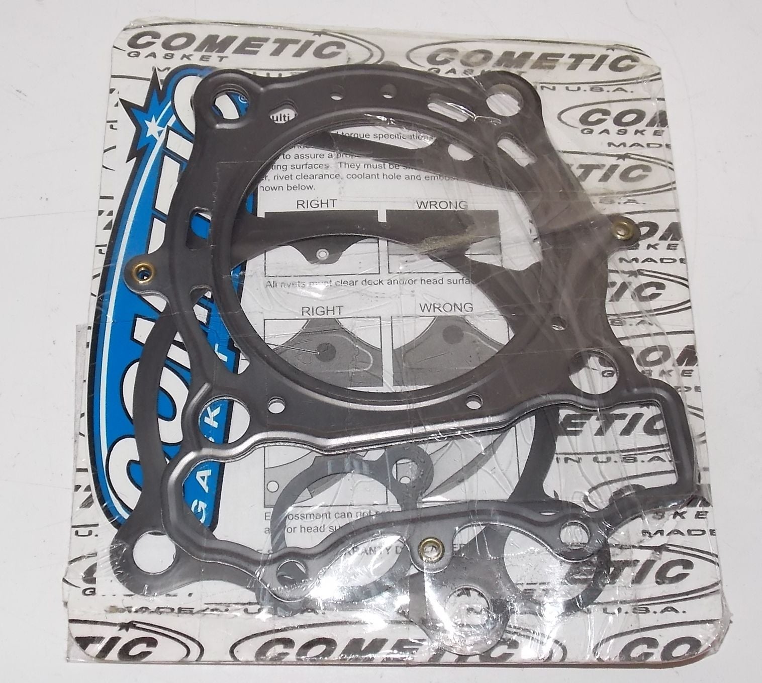 NEW COMETIC 79mm TOP END GASKET KIT 2001 2002 2003 2006 2008 YAMAHA YZ250 C7796 - MotoRaider