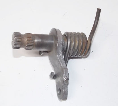 1974 YAMAHA DT360 ENDURO REAR BRAKE PEDAL PIVOT MOUNT WITH SPRING DT 360 250 - MotoRaider