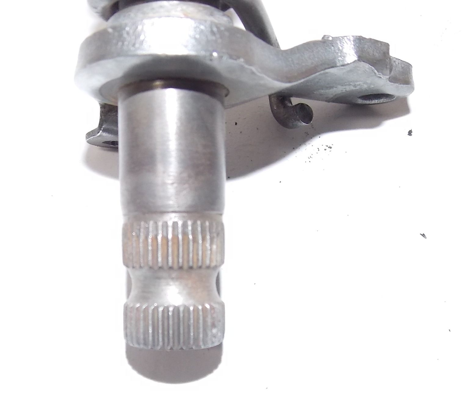 1974 YAMAHA DT360 ENDURO REAR BRAKE PEDAL PIVOT MOUNT WITH SPRING DT 360 250 - MotoRaider
