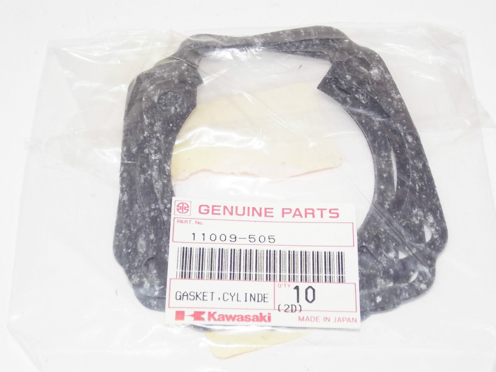 NOS OEM KAWASAKI JET SKI 1976 1989 JS400 JS440 CYLINDER GASKET SEAL 11009-505 - MotoRaider