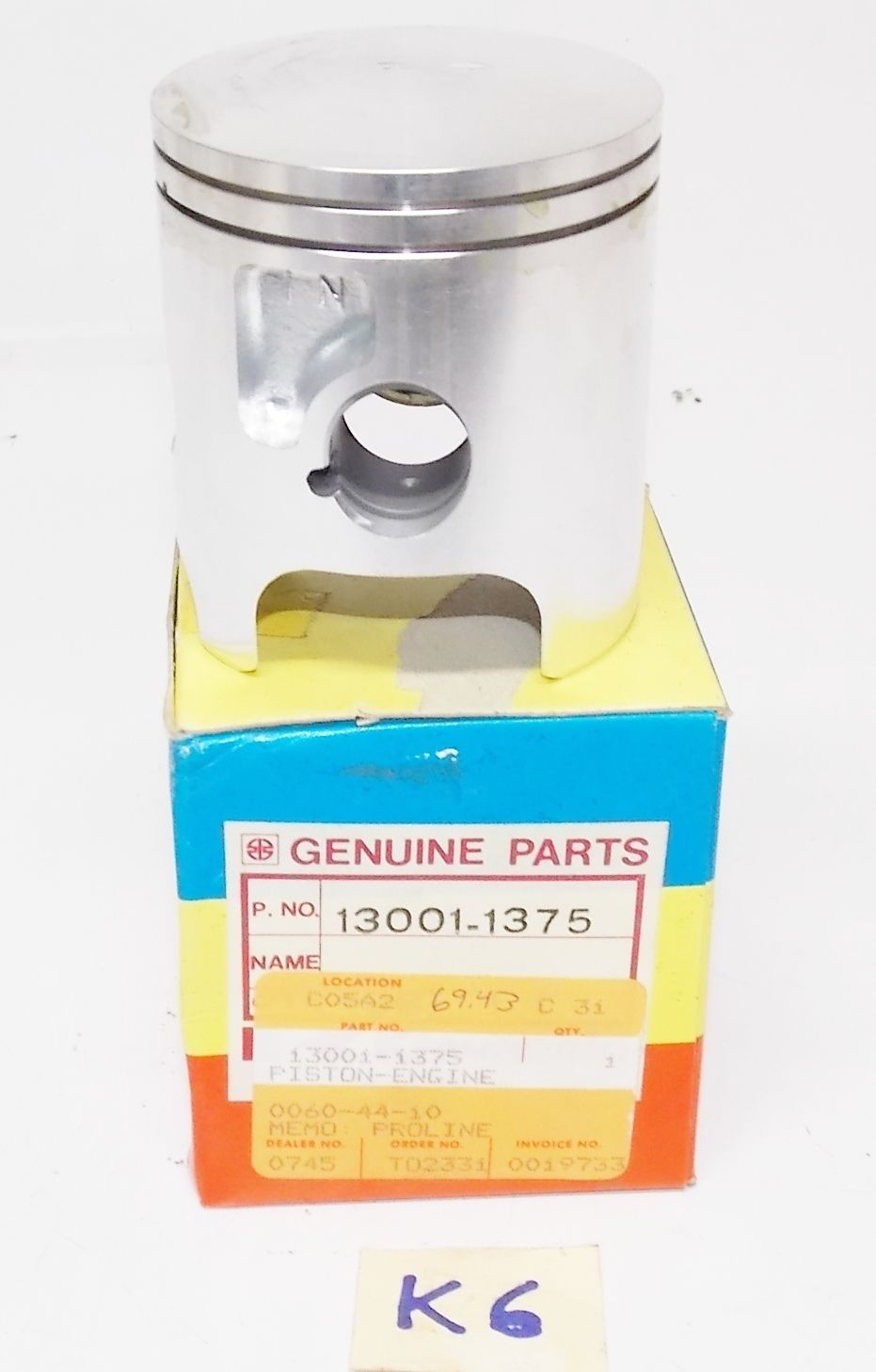 OEM NOS NEW KAWASAKI 1993 1994 1995 1996 KX250 PISTON B 13001-1375 - MotoRaider