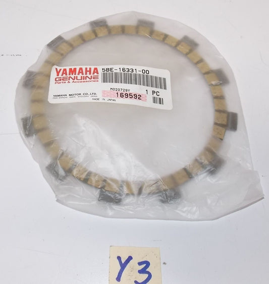 NOS OEM NEW YAMAHA 1998 1999 2000 YZ400F WR400F CLUTCH FRICTION PLATE 5BE-16331 - MotoRaider