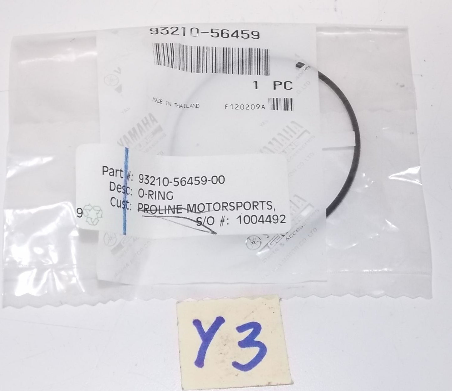 OEM YAMAHA 1983 2011 YZ125 YZ80 VIRAGO V STAR ATTAK APEX YZ85 O-RING 93210-56459 - MotoRaider