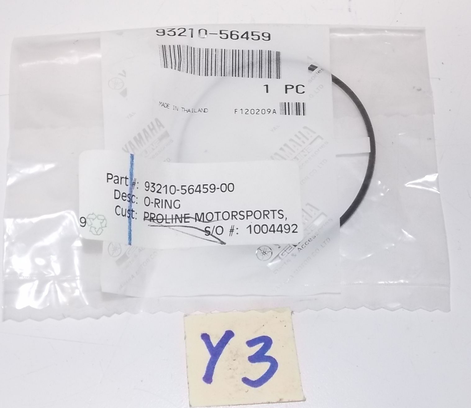 OEM YAMAHA 1983 2011 YZ125 YZ80 VIRAGO V STAR ATTAK APEX YZ85 O-RING 93210-56459 - MotoRaider