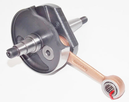 NEW VESPA 50 50PK MAIN CRANKSHAFT ASSEMBLY ROD BEARING CRANK 134359 - MotoRaider