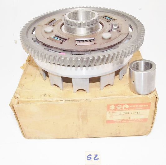SUZUKI 1988 1990 1993 GSX600 NT:88 PRIMARY DRIVEN GEAR CLUTCH BASKET 21200-19812 - MotoRaider