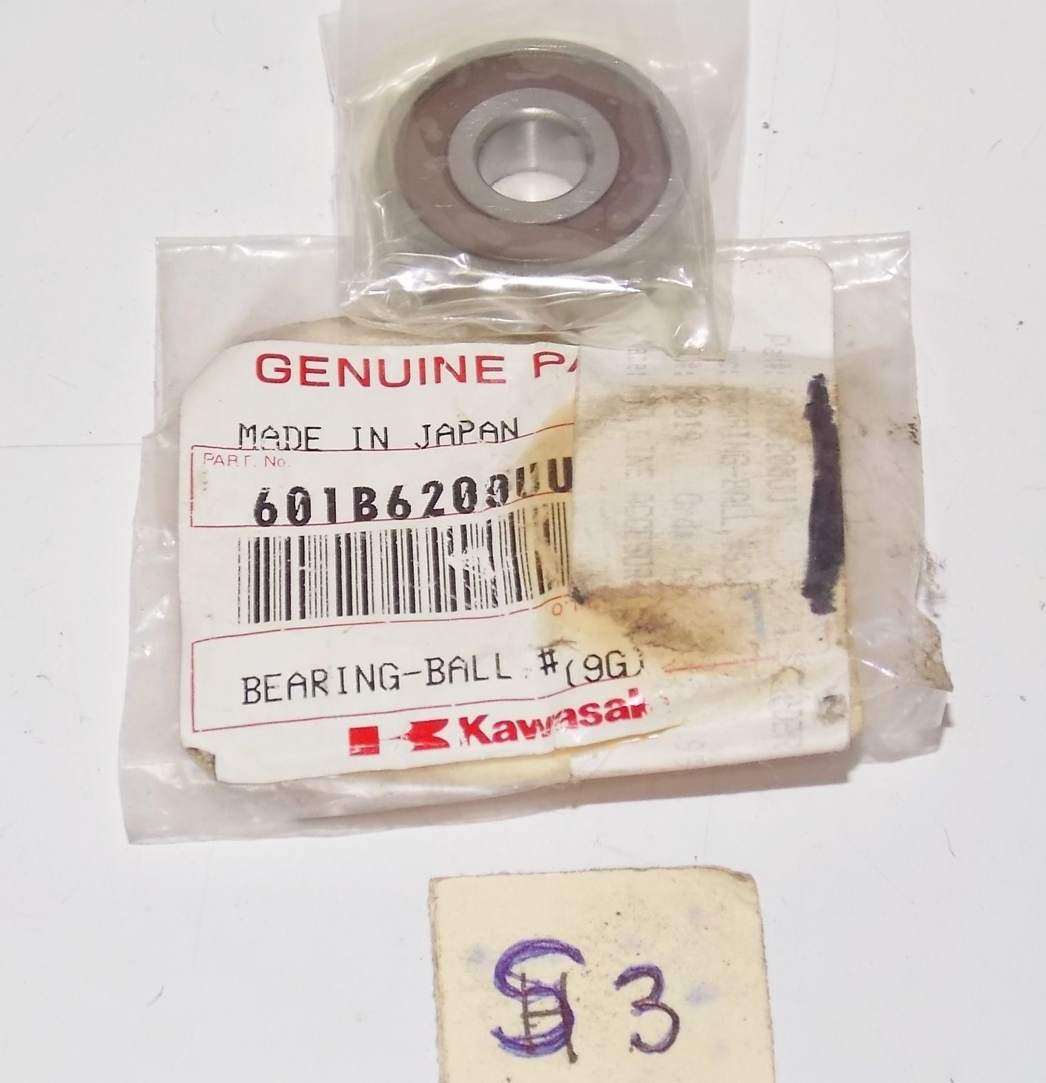 KAWASAKI 1983 1986 1991 1994 2012 KX60 KDX80 KLX110 KX80 BALL BEARING 601B6200UU - MotoRaider